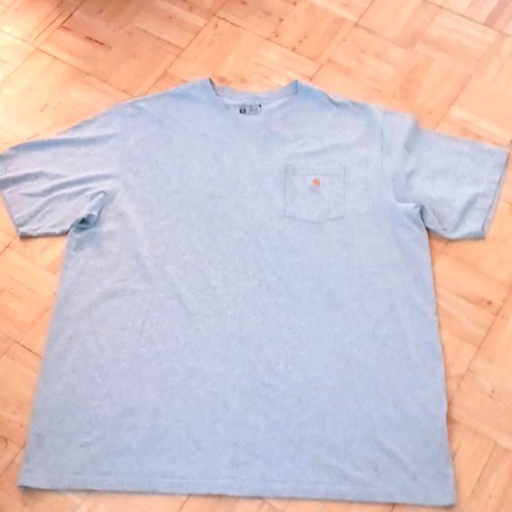 Carhartt pocket tee shirt size 3xlarge tall gray